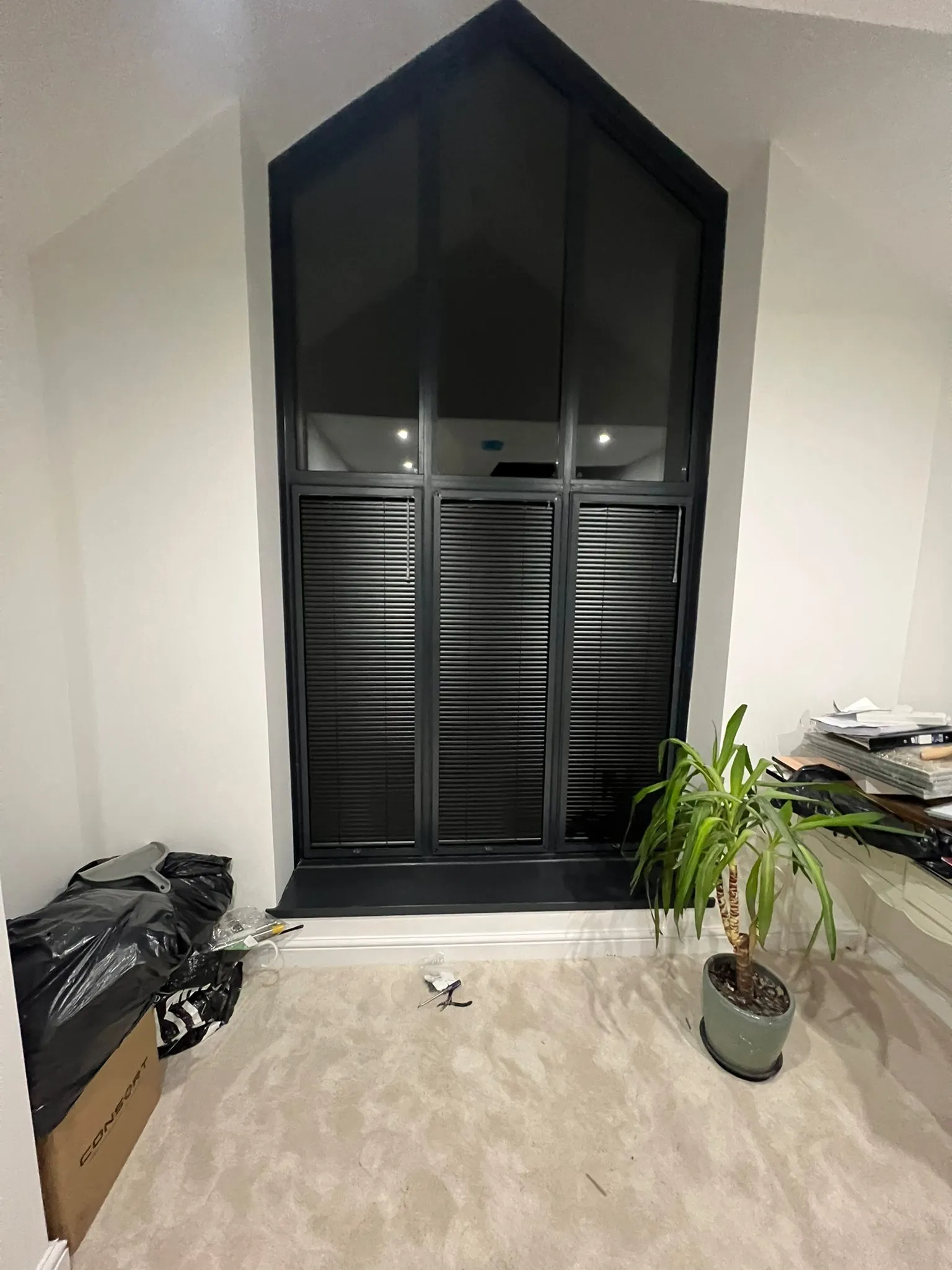 Vertical blinds installation